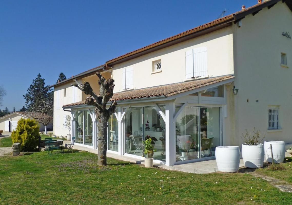 Les Raisins Du Bonheur Bed & Breakfast Puisseguin Exterior foto